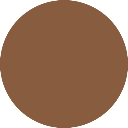 Brown Flat Circle